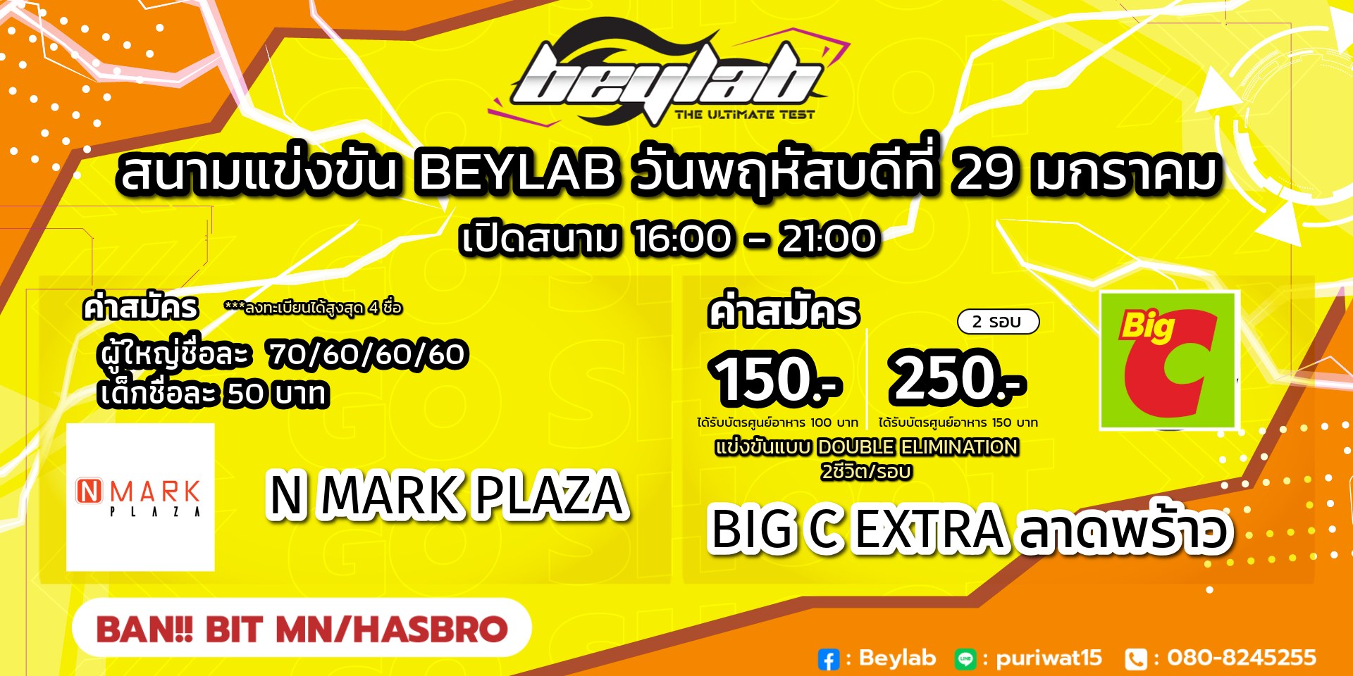 Beylab Spin Showdown